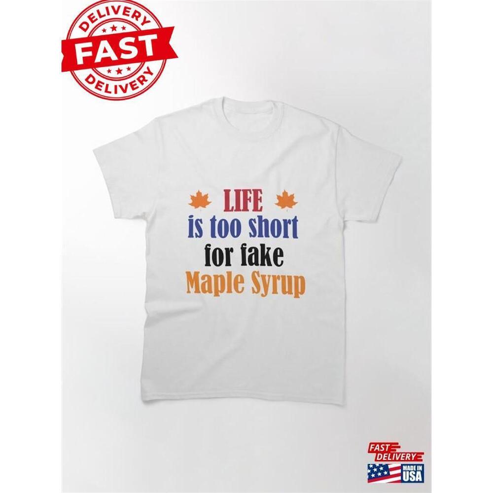 National Maple Syrup Classic T-Shirt Unisex